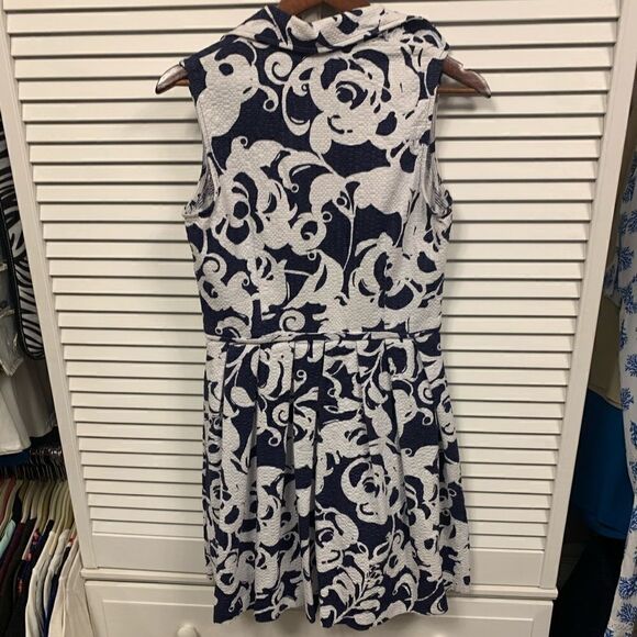 Just Taylor black and white floral Dress size 8 - Picture 5 of 5